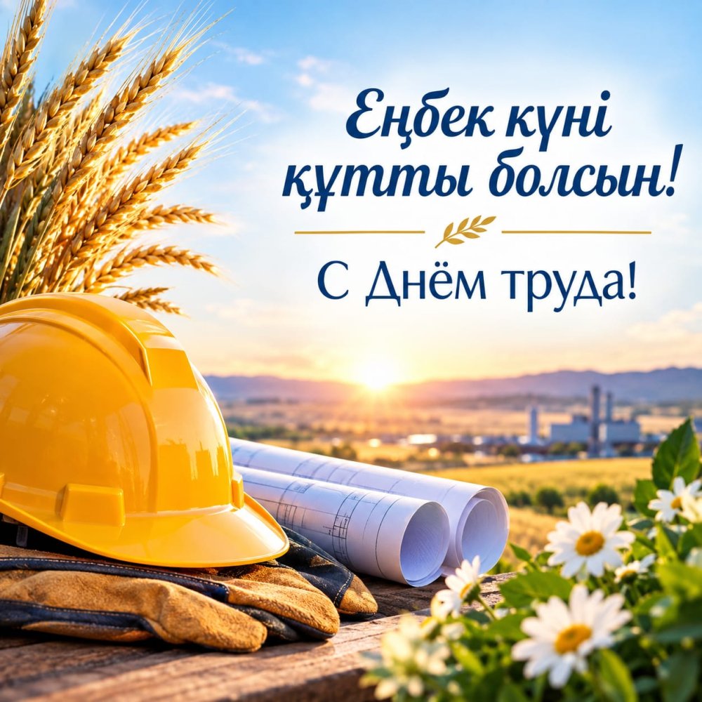 Поздравление акима Сандыктауского района с Днем труда
