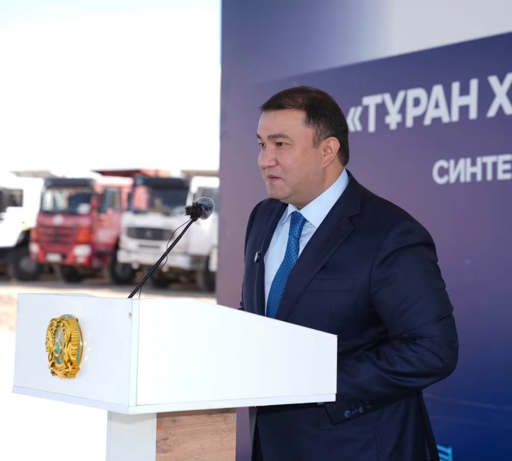 В ТУРКЕСТАНСКОЙ ОБЛАСТИ НАЧАЛОСЬ СТРОИТЕЛЬСТВО ЗАВОДА ПО ПРОИЗВОДСТВУ СИНТЕТИЧЕСКОГО АММИАКА И КАРБАМИДА