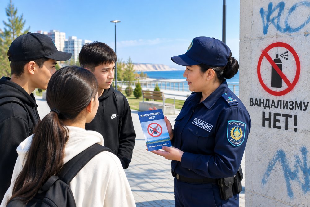 Вандализму — нет: полиция проводит разъяснительную работу