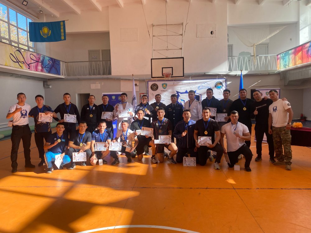 В Усть-Каменогорске прошёл турнир по рукопашному бою среди сотрудников полиции
