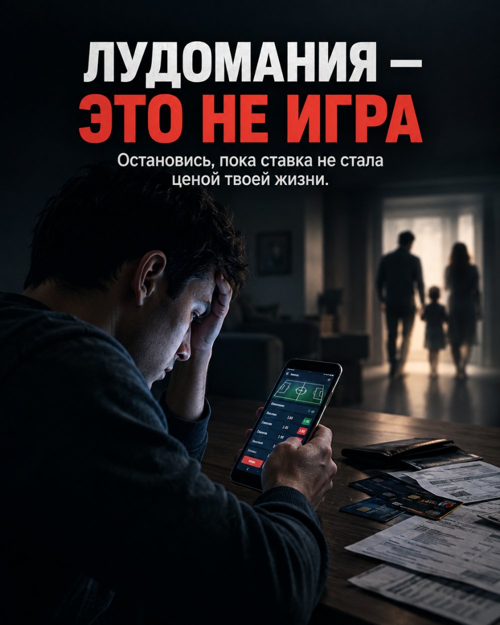 Сегодня лудомания — одна из актуальных социальных проблем. Игровая зависимость негативно влияет не только на финансовое положение человека, но и на его семью, отношения с близкими и жизнь в целом.