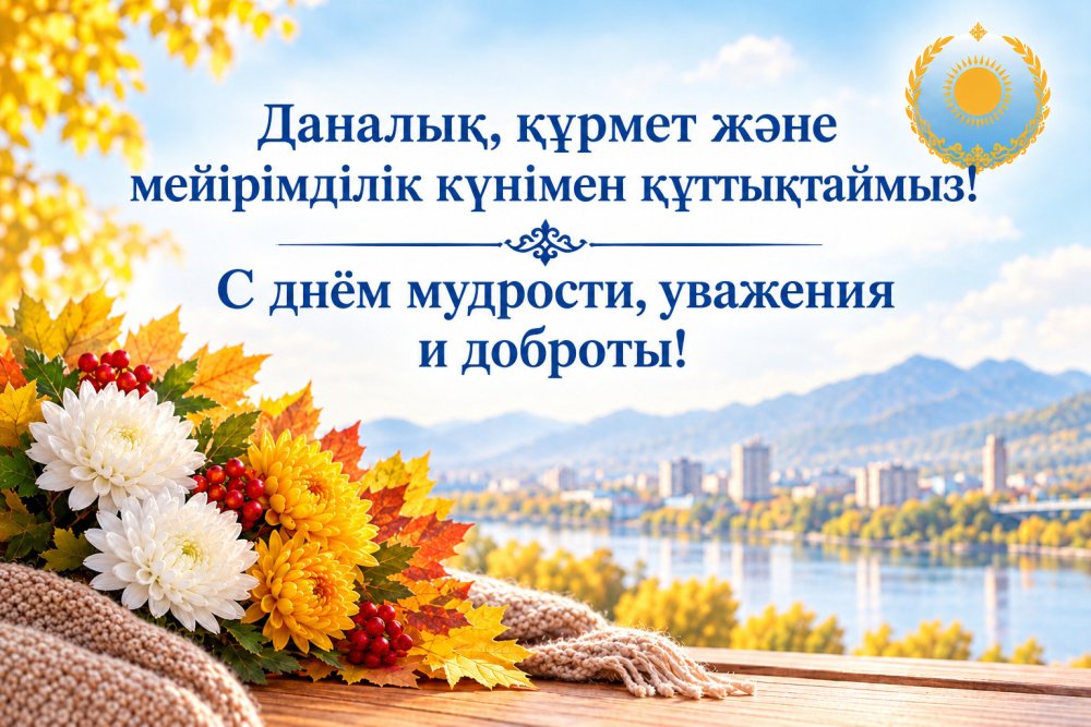 Поздравление с днём мудрости, уважения и доброты!