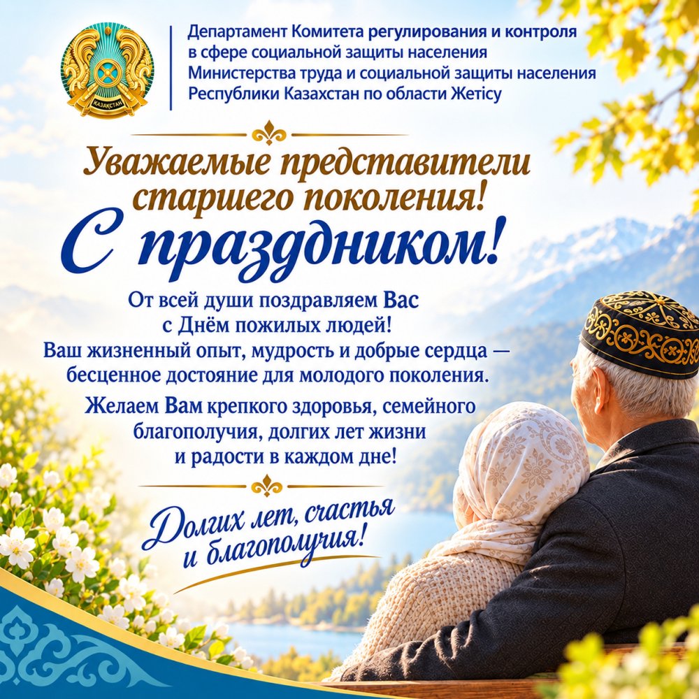С Международным днем пожилых людей!