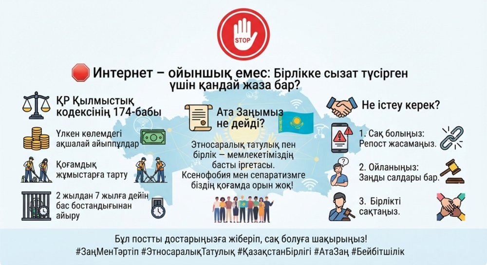 Интернет – не игрушка: Какая ответственность грозит за раскол единства?