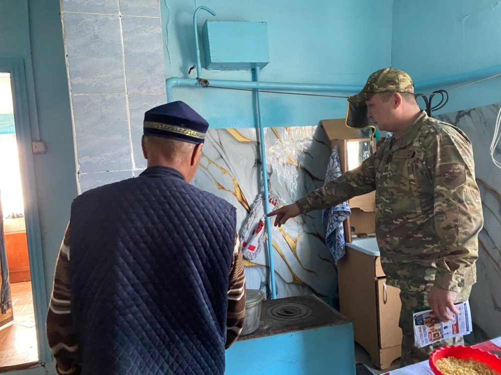 Профилактика пожарной безопасности в жилом секторе продолжается в рамках отопительного периода