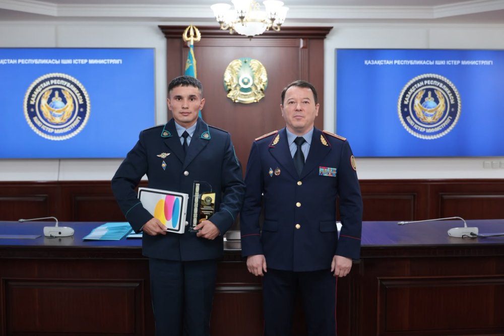 Лучший оперативник МВД служит в Восточном Казахстане