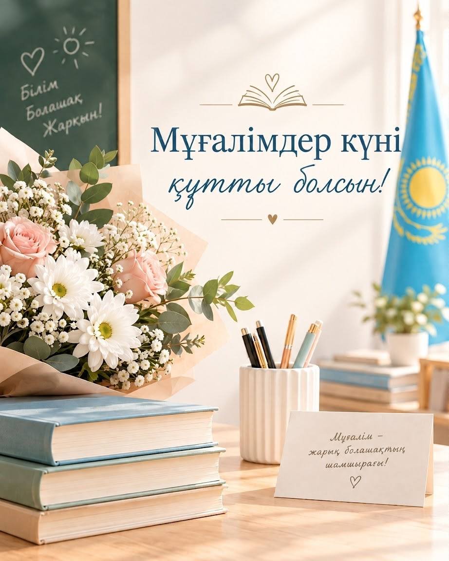 📚 Сегодня — День учителя.