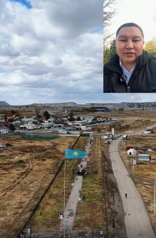 Открыт новый парк по улице Сейфуллина в поселке Акжал
