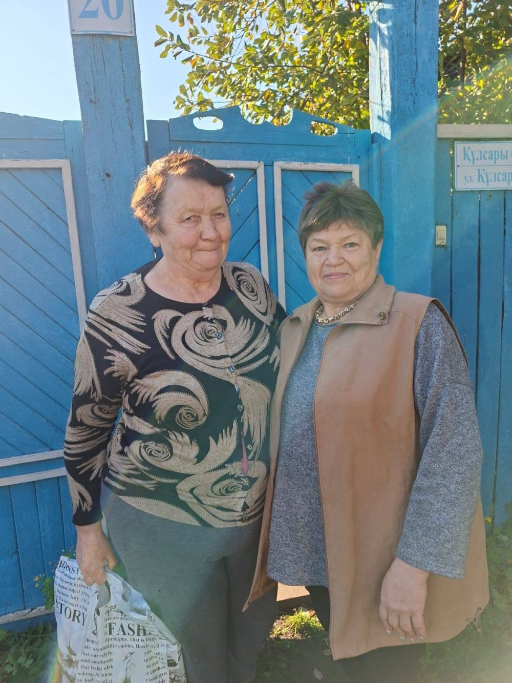 В Налобинском сельском округе прошла акция "Мы дарим вам, тепло души"!