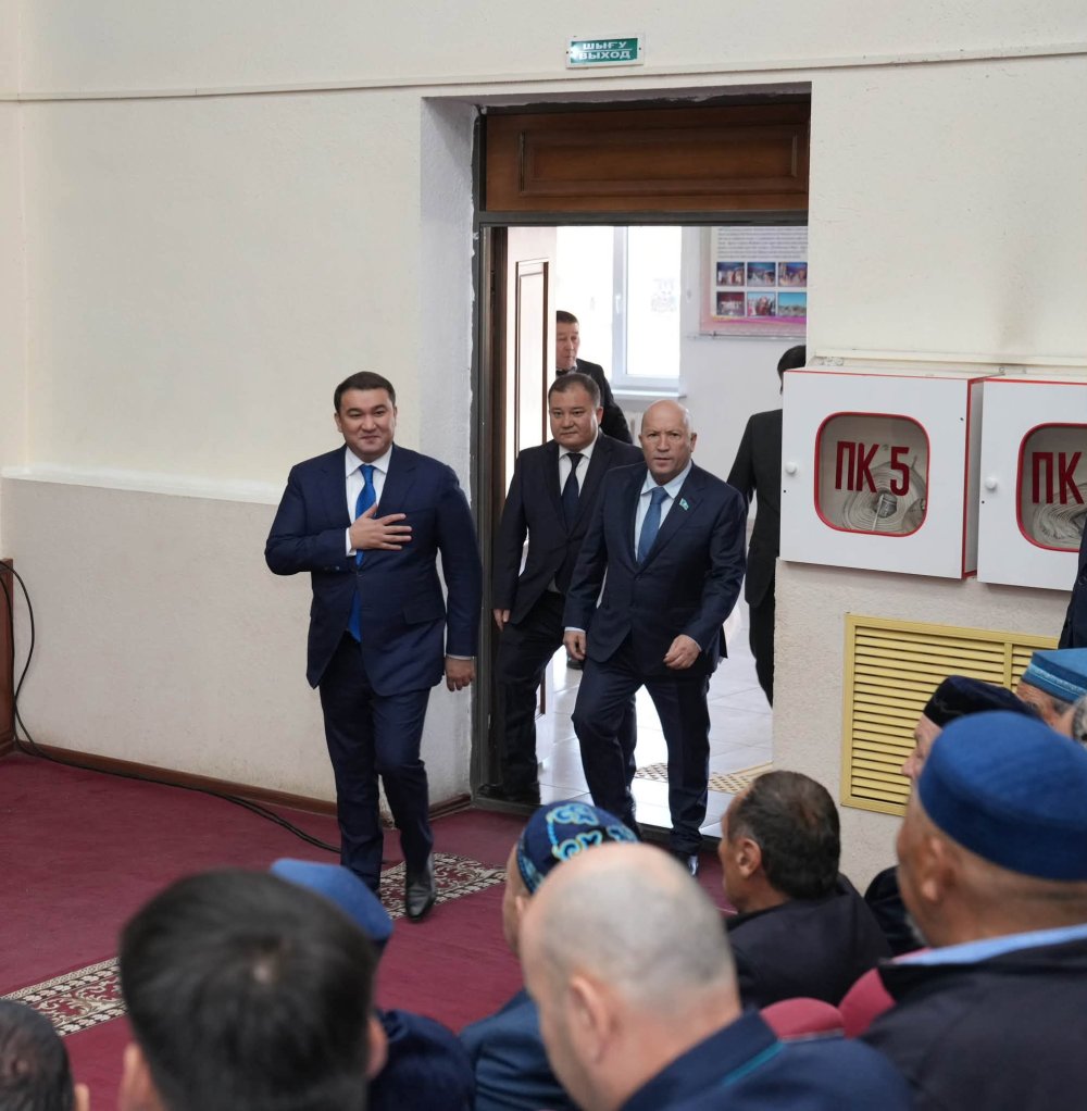 НУРАЛХАН КУШЕРОВ ВСТРЕТИЛСЯ С ЖИТЕЛЯМИ АРЫСИ