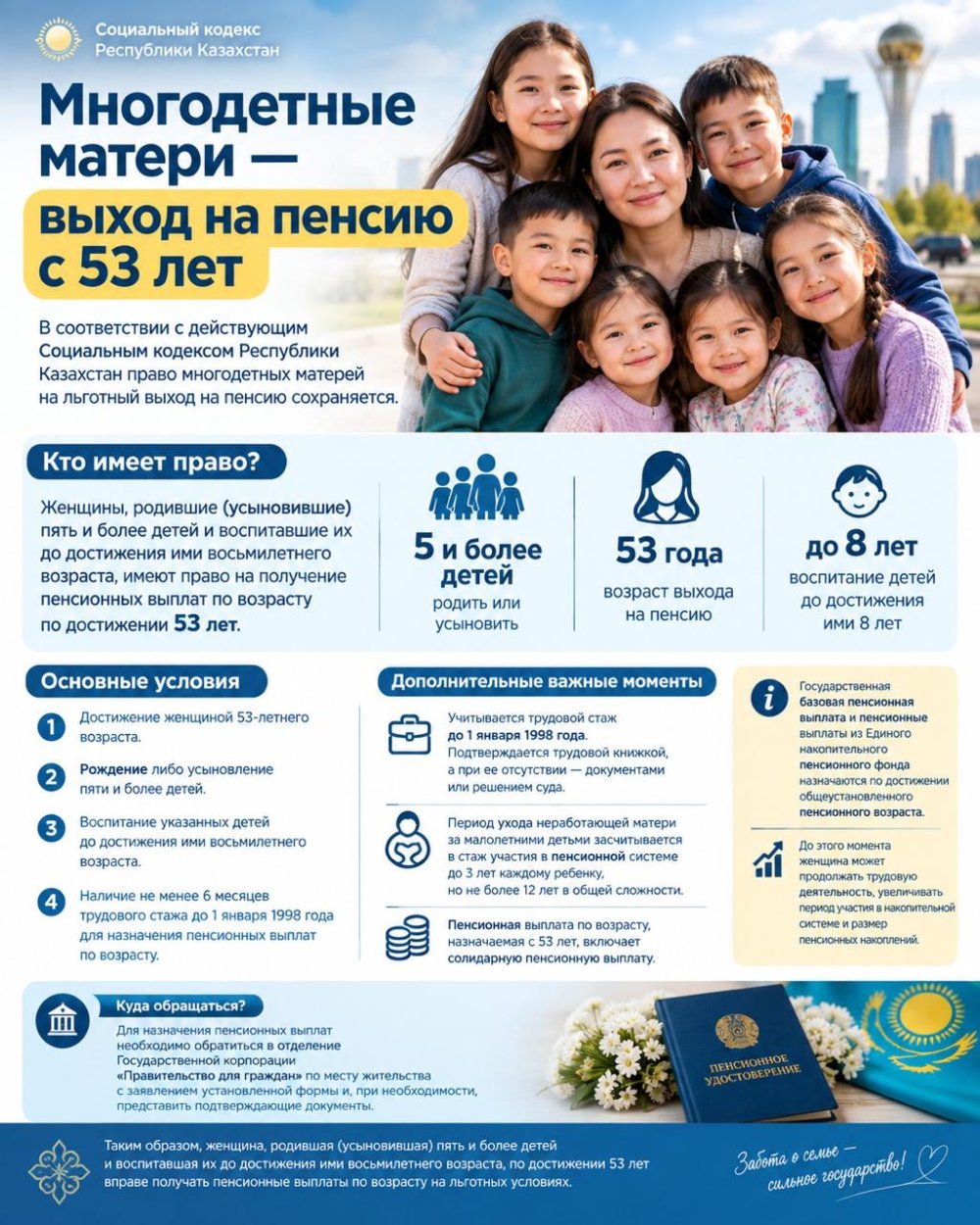 Будет ли сохраняться льгота раннего выхода на пенсию для многодетных матерей?