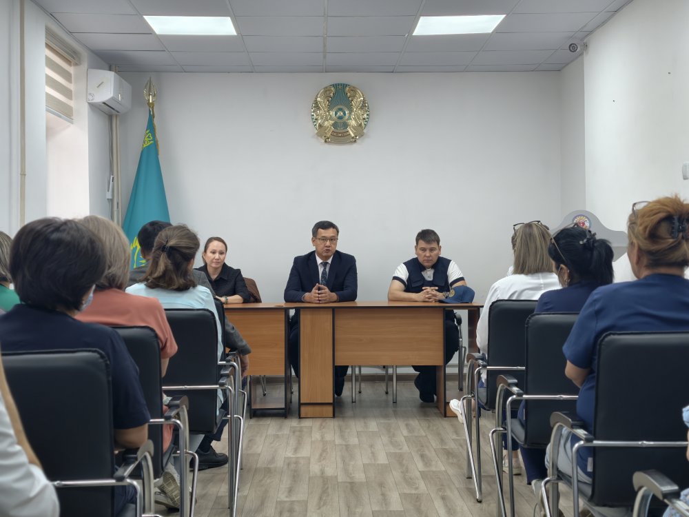 Проведена акция «Әділет кеңес береді»