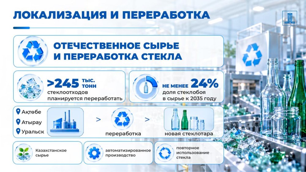 Соглашение об инвестициях: в Ақтөбе будет построен завод по производству стеклотары — Фото 2