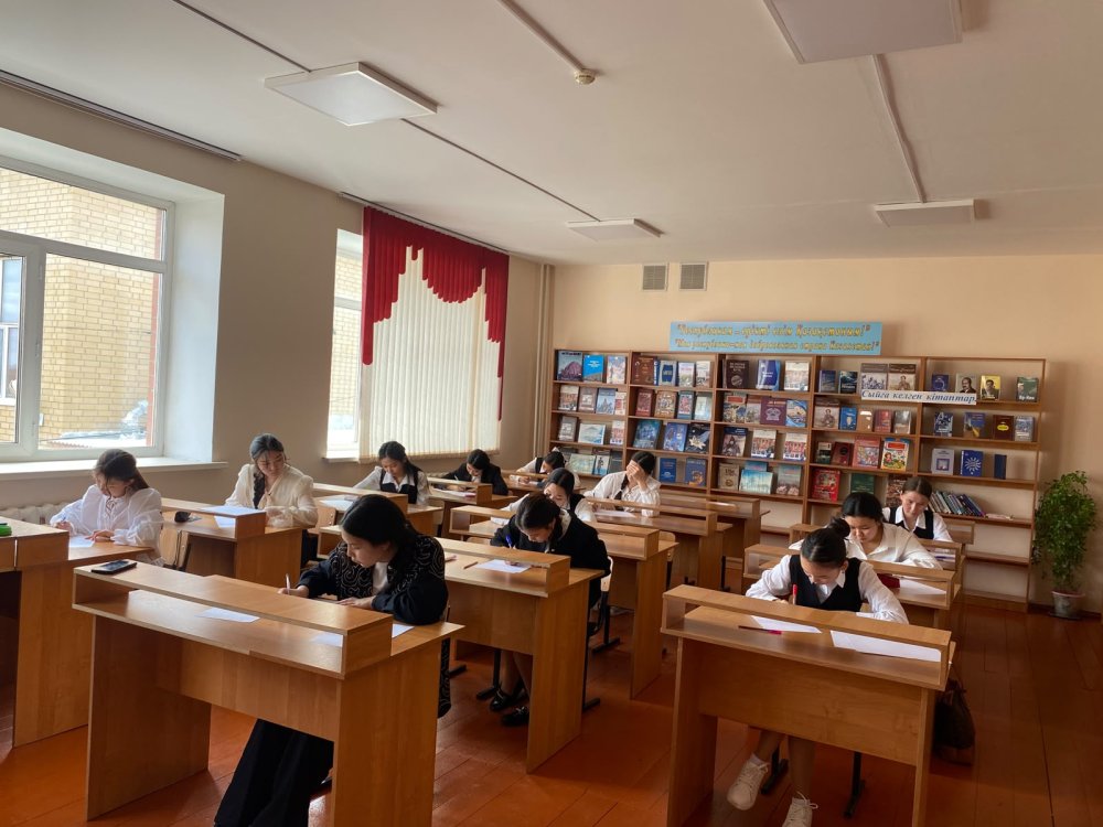 Районный конкурс, посвященный творчеству Мухтара Ауэзова — Фото 4