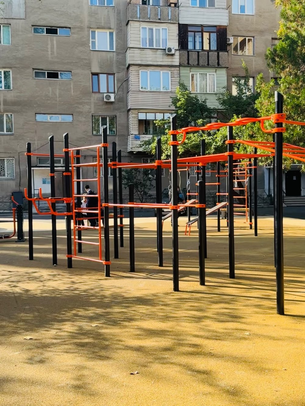 В Турксибском районе Алматы обновили дворы в микрорайоне «Жұлдыз» — Фото 1