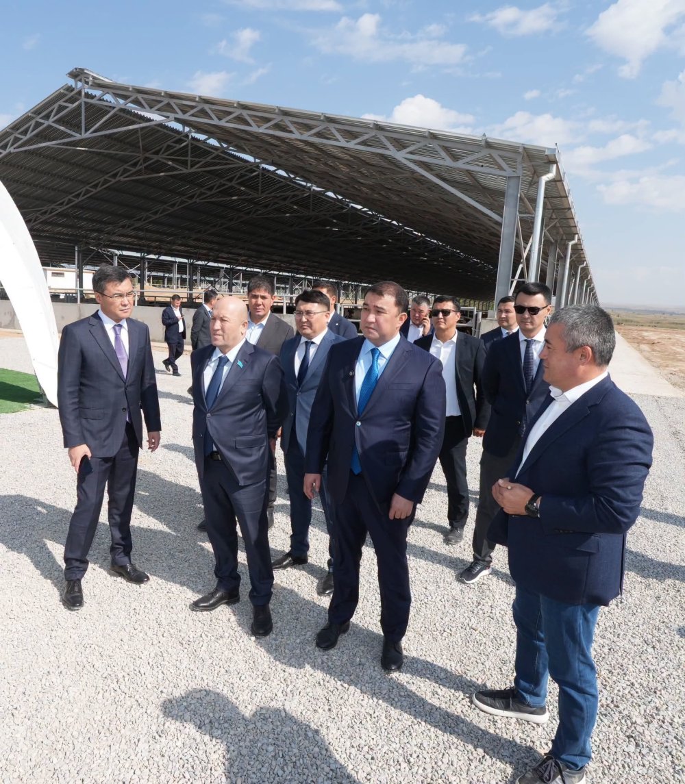 ТУРКЕСТАН: В КАЗЫГУРТЕ БЛИЗИТСЯ К ЗАВЕРШЕНИЮ СТРОИТЕЛЬСТВО СОВРЕМЕННОГО ОТКОРМОЧНОГО КОМПЛЕКСА С АМЕРИКАНСКИМИ ТЕХНОЛОГИЯМИ — Фото 3