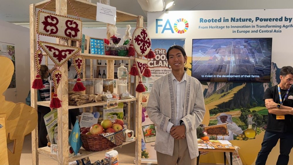 Казахстан представил полный путь от семени до продукта на выставке FAO «From Seeds to Foods» в Риме — Фото 3