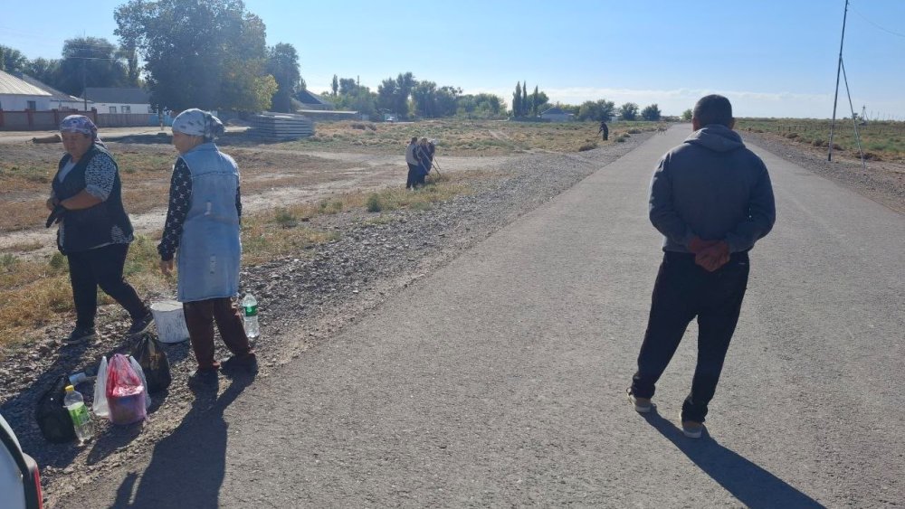 В Кызылталском сельском округе проведены работы по очистке и благоустройству территорий — Фото 2