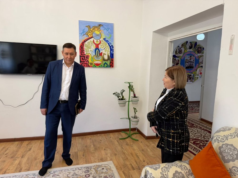 ПРЕДСТАВИТЕЛЬ ПОСЕТИЛ ДЕТСКУЮ ДЕРЕВНЮ «АТАМЕКЕН» — Фото 1