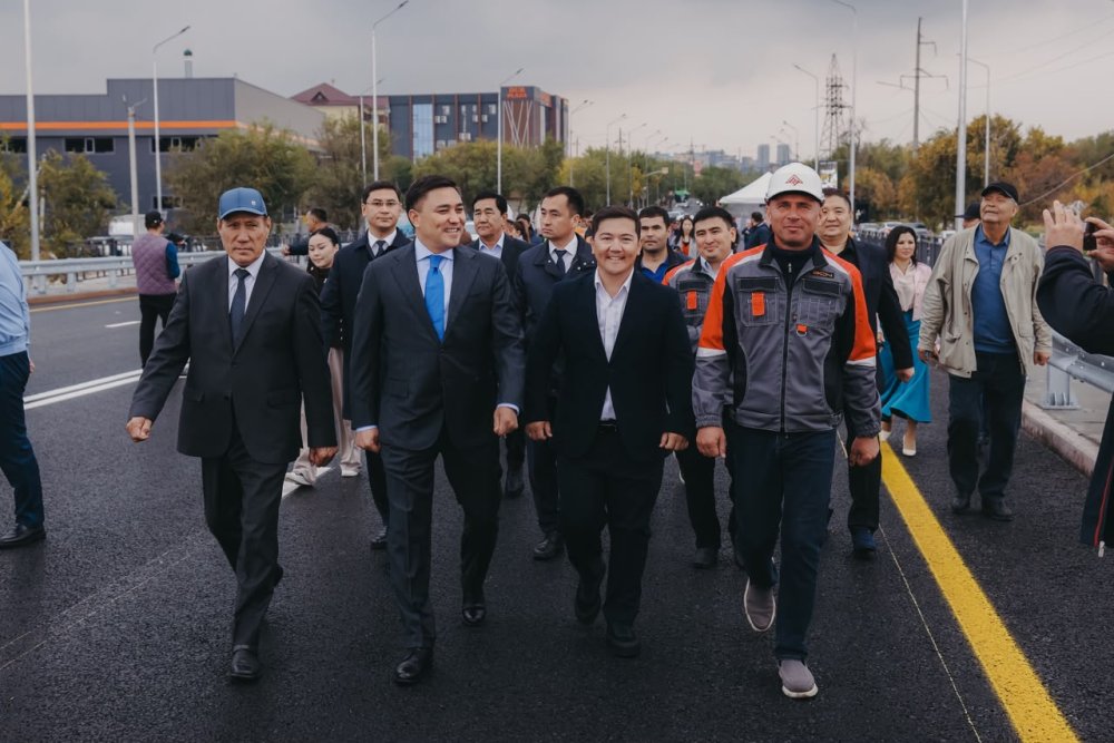ПОРУЧЕНИЕ ПРЕЗИДЕНТА: В ШЫМКЕНТЕ ОТКРЫЛИ НОВУЮ ТРАНСПОРТНУЮ РАЗВЯЗКУ — Фото 3