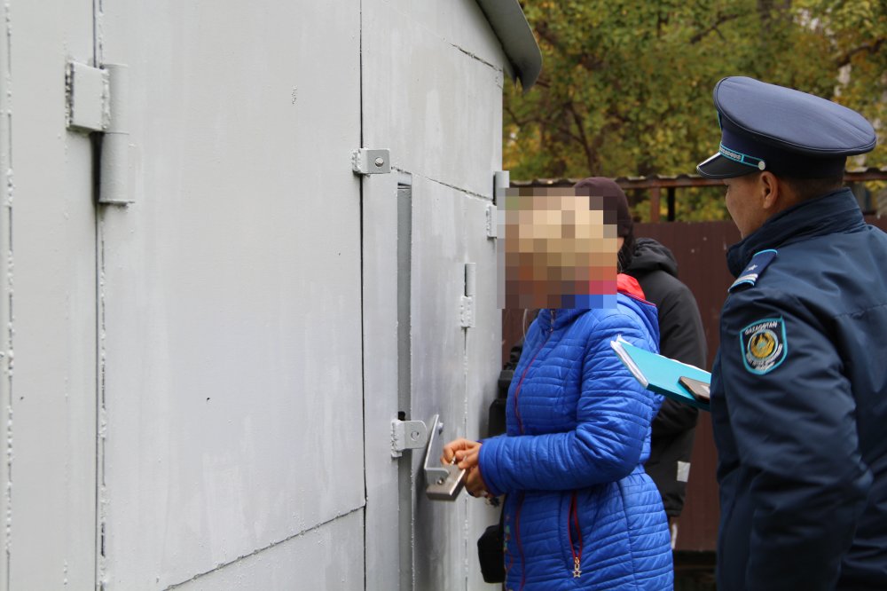 Полицейские установили хозяйку пустующего гаража, стоящего на государственной земле в Петропавловске — Фото 7