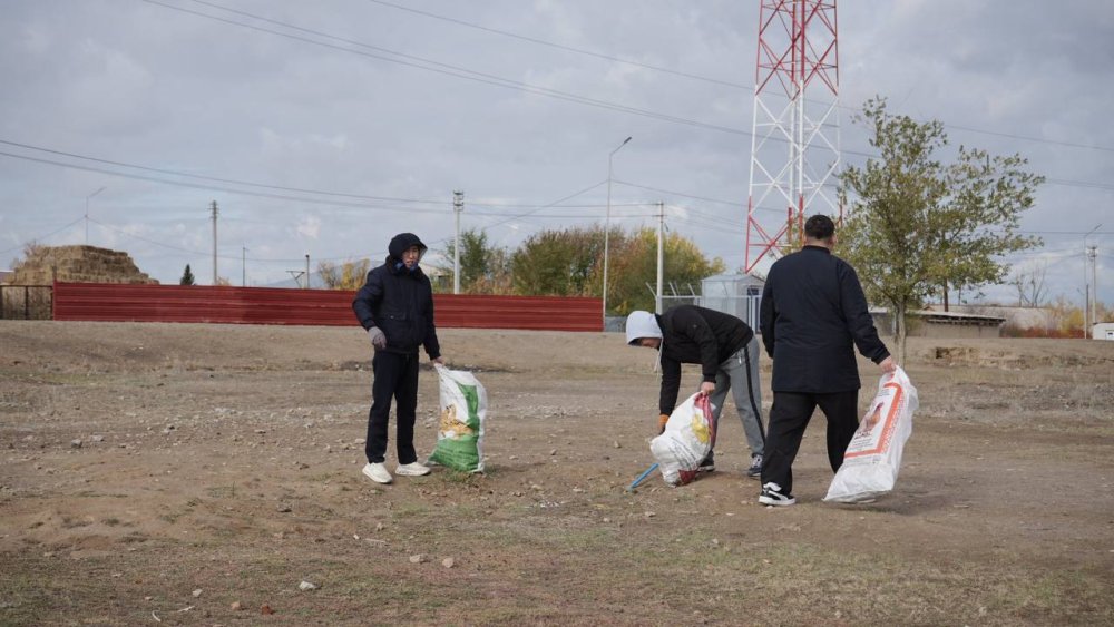 «ТАЗА ҚАЗАҚСТАН»: СУББОТНИКИ ПРОДОЛЖАЮТСЯ — Фото 4