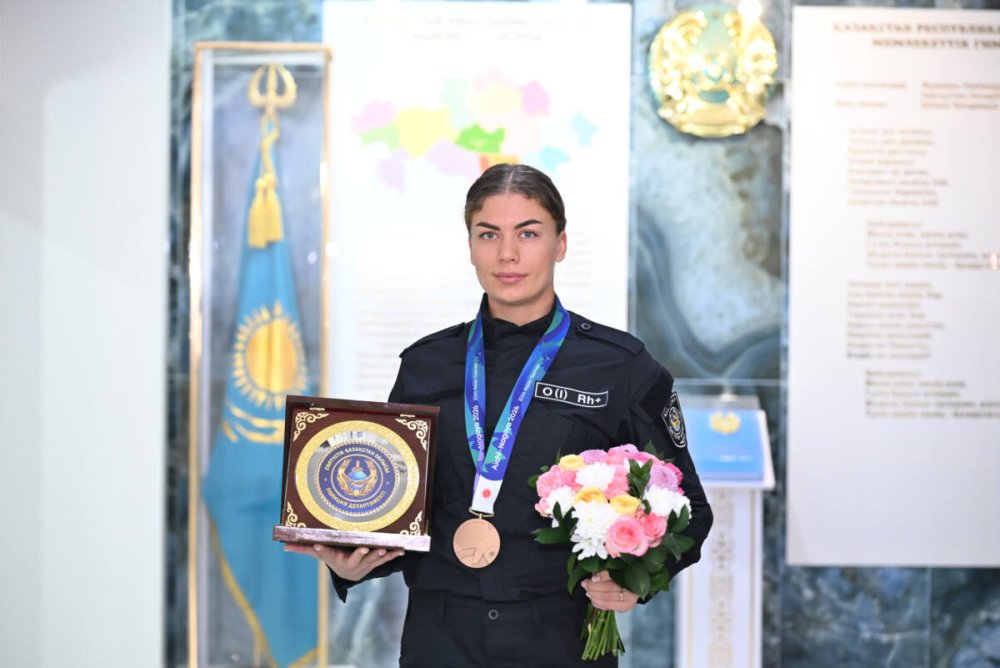 Сотрудница ДП СКО завоевала бронзу Азиатских игр в Японии — Фото 1