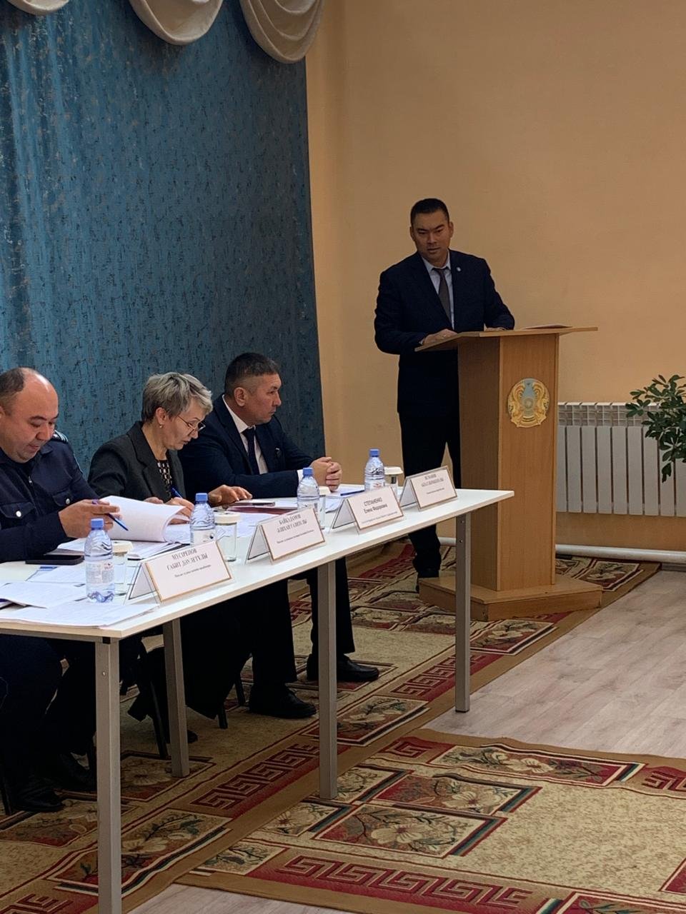 В Мамлютском районе состоялось заседание Межведомственной комиссии по реализации конституционного принципа Закон и Порядок — Фото 1