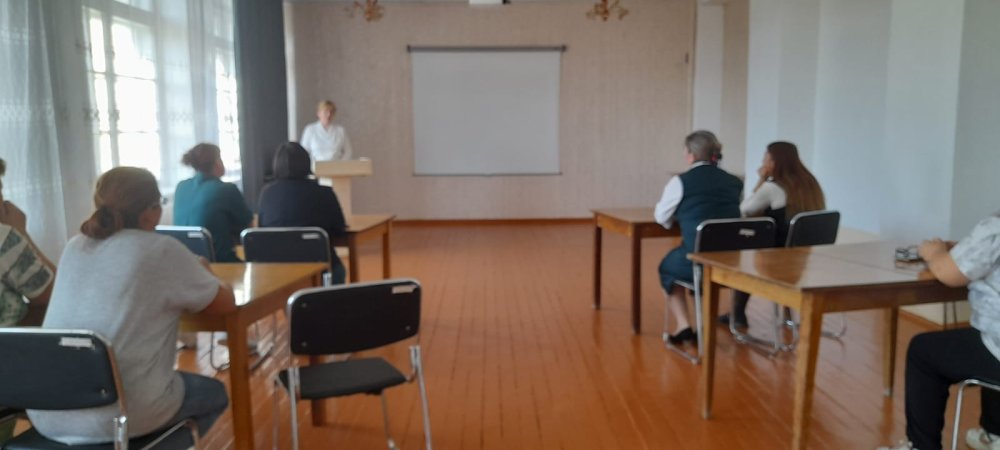 Отчетная встреча и.о. акима Кособинского сельского округа с населением села Славенка