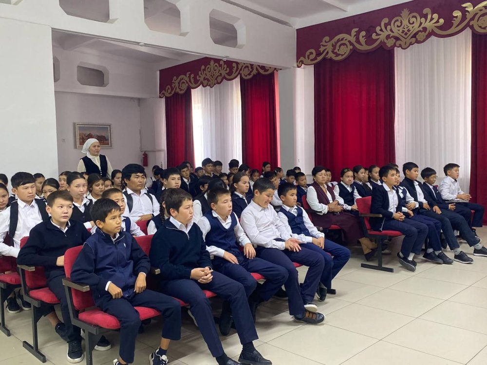 В Жамбылском районе школьникам напомнили о пожарной безопасности — Фото 2