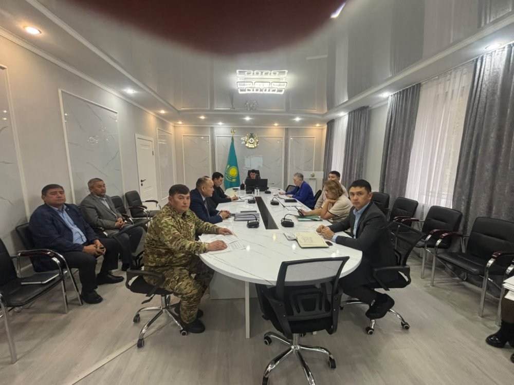 Аким района принял участие в рабочем совещании в режиме видеоконференцсвязи (ВКС) под председательством Первого заместителя акима области М.И. Тасмаганбетова. — Фото 2