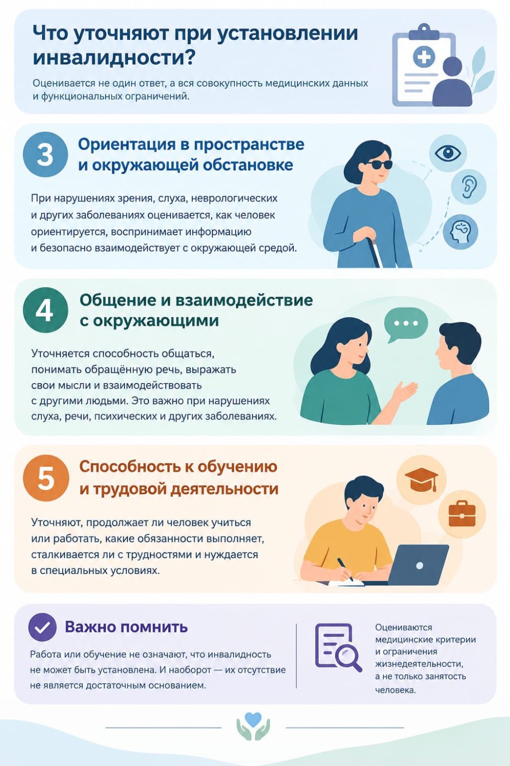 Почему на медико-социальной экспертизе задают вопросы, которые, на первый взгляд, не связаны с диагнозом? — Фото 3
