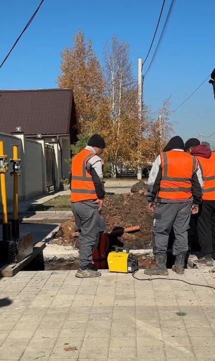 В карагандинских микрорайонах «Кунгей» и «Таугуль» завершается строительство газораспределительных сетей