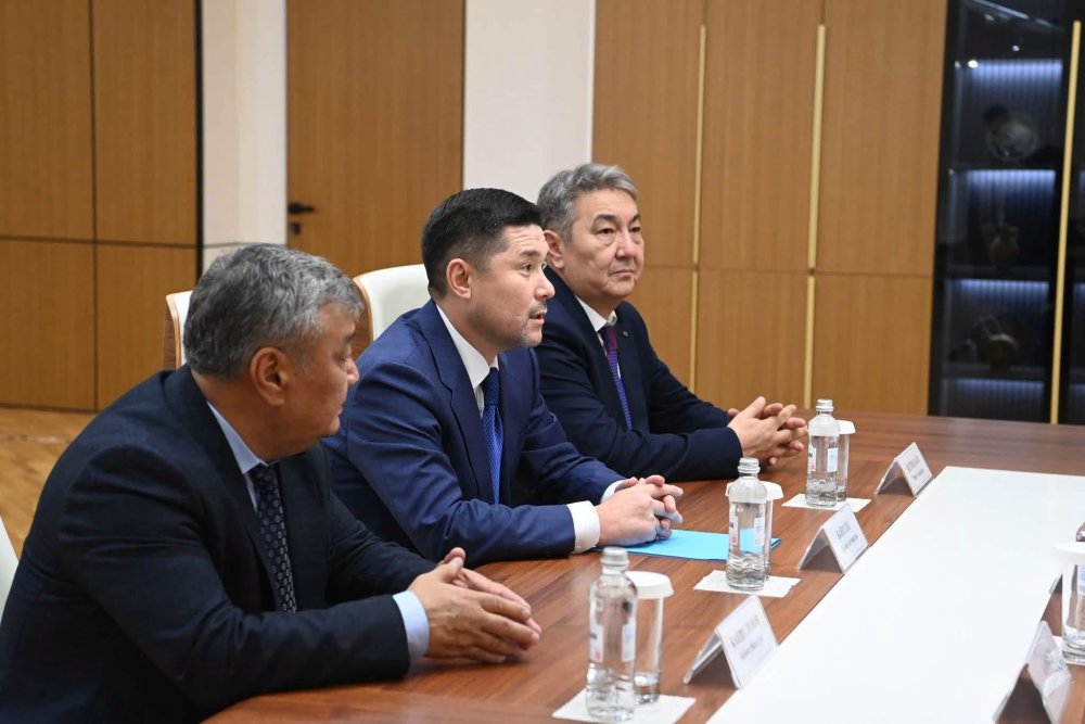 Глава региона провел встречу с генеральным директором ТОО «Қазақ газеттері» — Фото 2