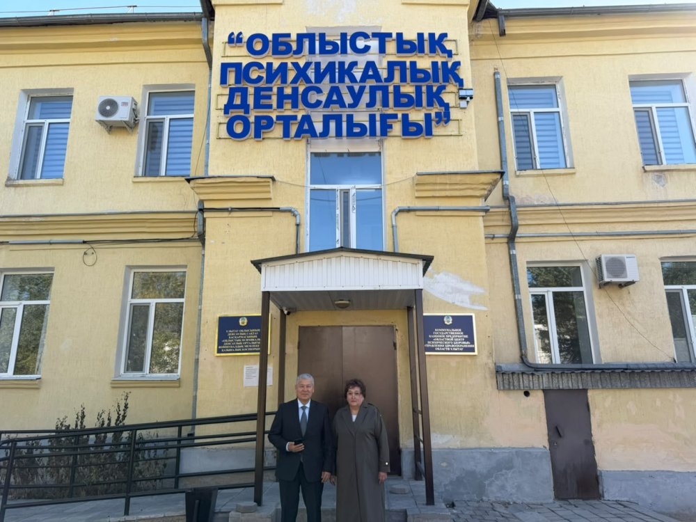 Посетил КГП на ПХВ «Областной центр психического здоровья» Управления здравоохранения области Ұлытау — Фото 1