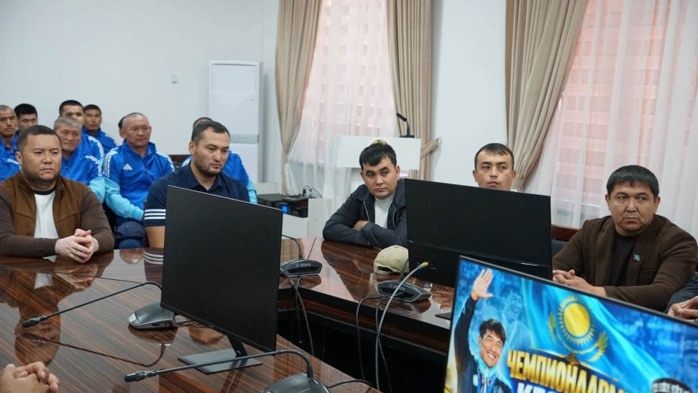 АКИМ ОРДАБАСИНСКОГО РАЙОНА ПРИНЯЛ ПРИЗЁРОВ АЗИАТСКИХ ИГР! — Фото 6
