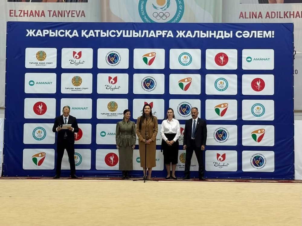 В ШЫМКЕНТЕ ОТКРЫЛСЯ ТРАДИЦИОННЫЙ ТУРНИР ПО ХУДОЖЕСТВЕННОЙ ГИМНАСТИКЕ НА КУБОК АКИМА ГОРОДА — Фото 4