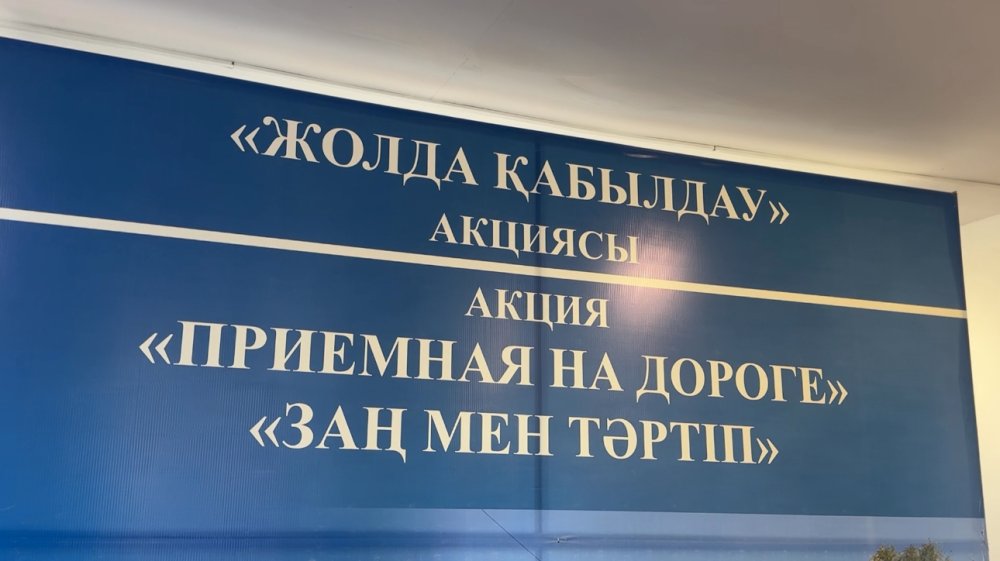 Более 350 вопросов за один день: в области Жетісу прошла акция «Приемная на дороге»