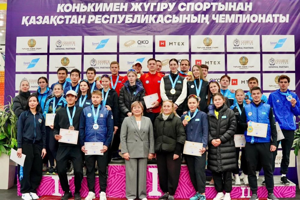 Столичные конькобежцы завоевали 16 медалей на чемпионате Казахстана — Фото 1