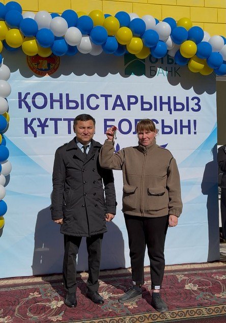 В Актогайском районе вручили ключи от 18 квартир