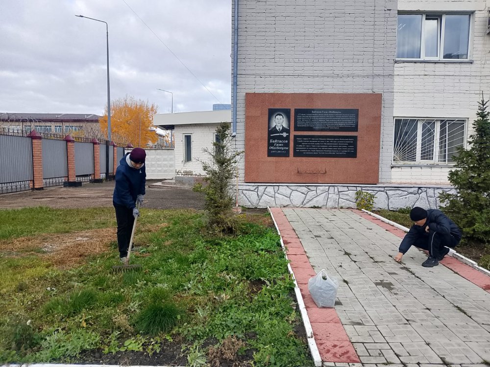 Сотрудники ДП СКО поддерживают чистоту в рамках «Таза Қазақстан» — Фото 6