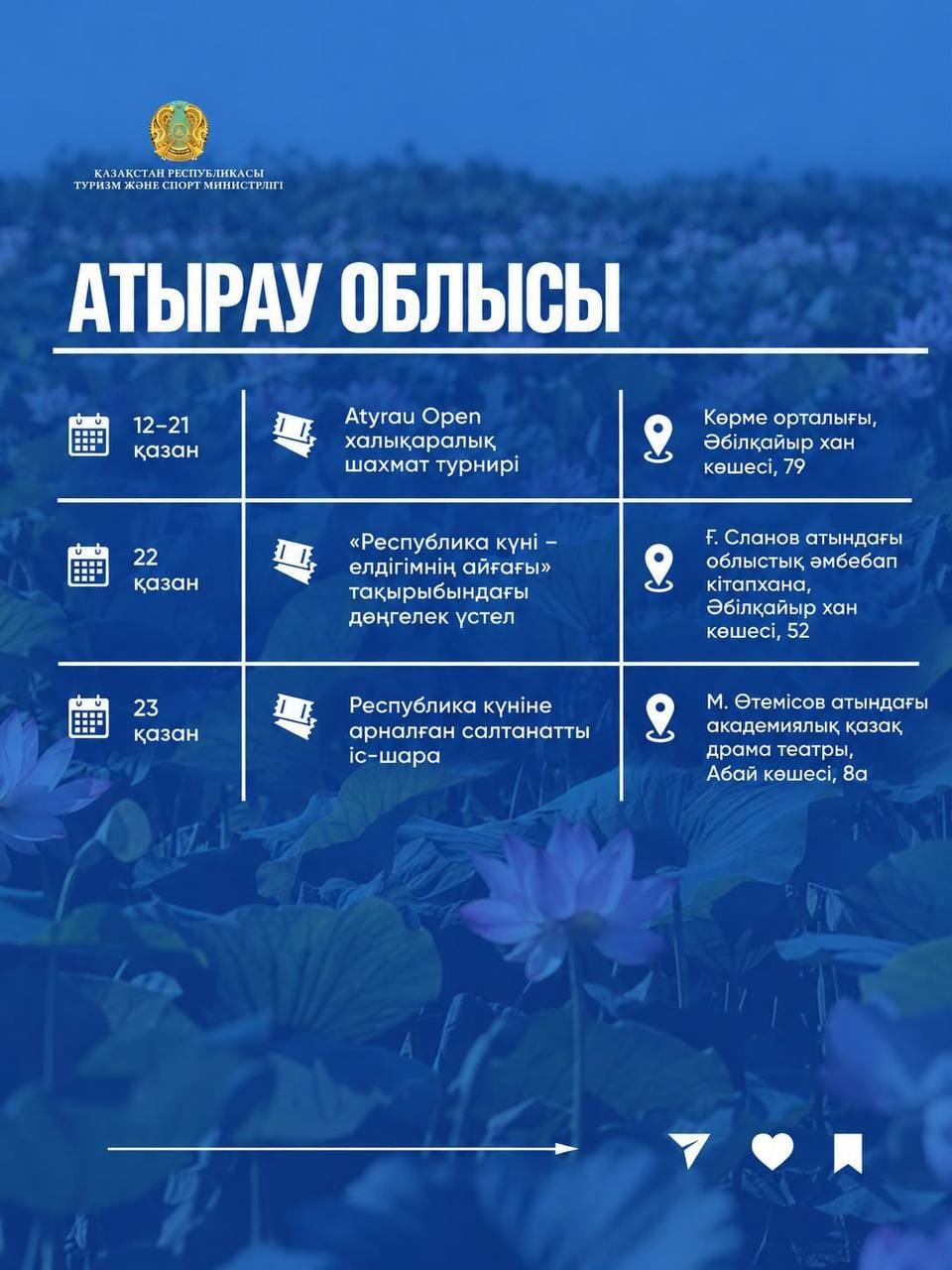 Какие события ожидаются в Казахстане на следующей неделе? — Фото 5