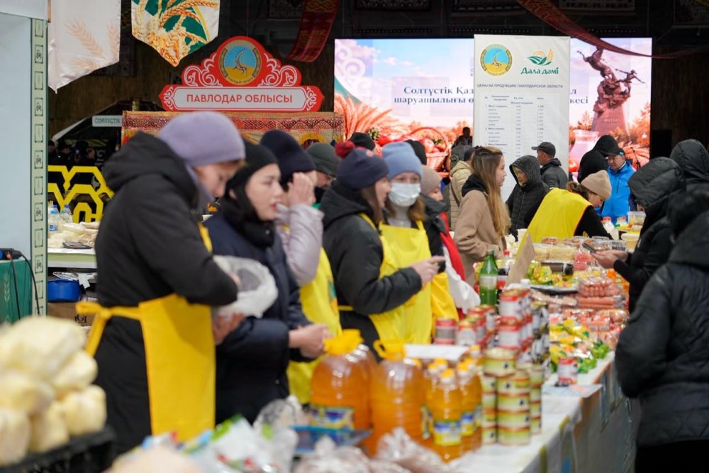 Более 1600 тонн продукции представили на сельскохозяйственной ярмарке в Астане — Фото 7