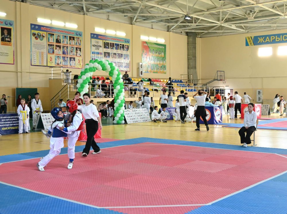 В ЖЕТЫСАЙСКОМ РАЙОНЕ ПРОШЁЛ ОТКРЫТЫЙ ЧЕМПИОНАТ ПО ТХЭКВОНДО — Фото 21
