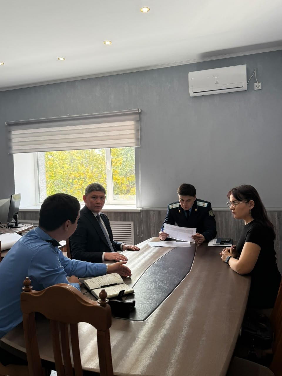 Проведена рабочая встреча с представителями городской прокуратуры