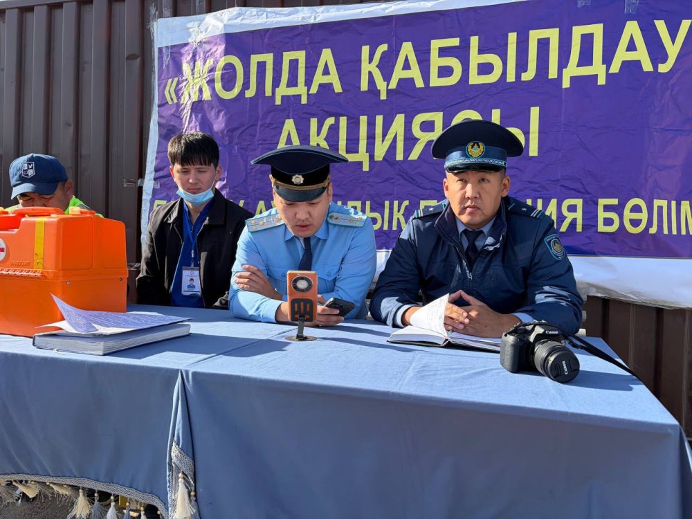 В городах и районах мангистауской области прошла акция «приемная на дороге» — Фото 1