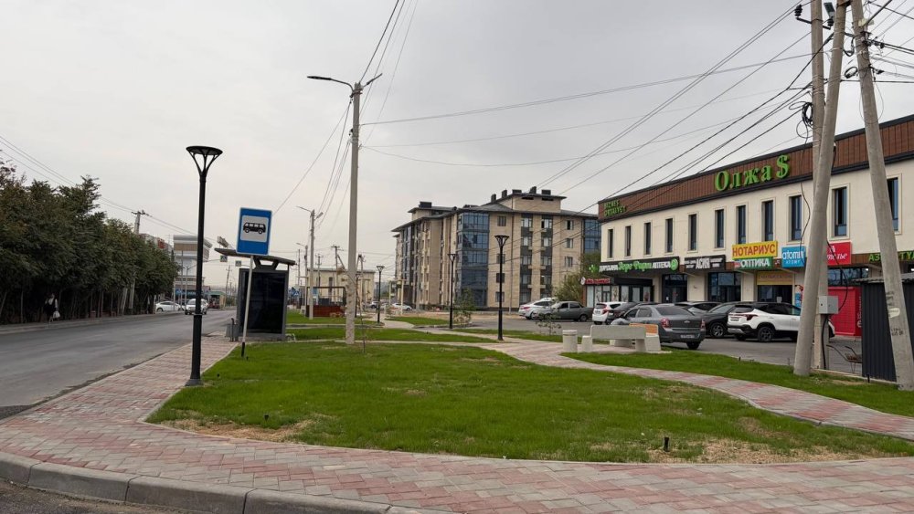 В МИКРОРАЙОНЕ НУРТАС БЛАГОУСТРОЕН НОВЫЙ СКВЕР — Фото 4