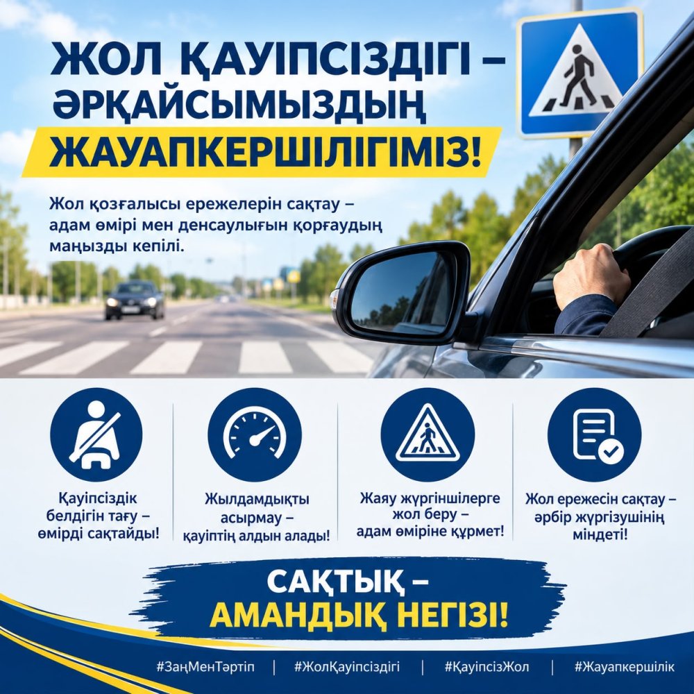 БЕЗОПАСНОСТЬ ДОРОЖНОГО ДВИЖЕНИЯ-ОТВЕТСТВЕННОСТЬ КАЖДОГО ИЗ НАС!