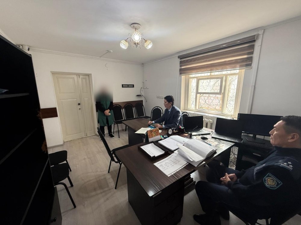 Представитель Уполномоченного по правам человека в Республике Казахстан по городу Шымкенту Н. Абдезов провёл личный приём женщин, отбывающих наказание в учреждениях № 78 и № 69 Комитета уголовно-исполнительной системы МВД Республики Казахстан. — Фото 4