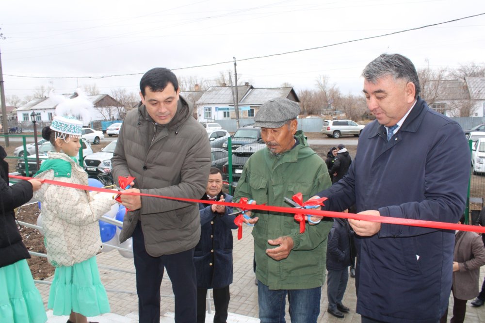 Новый физкультурно-оздоровительный комплекс открылся в селе Коктас Каркаралинского района — Фото 1